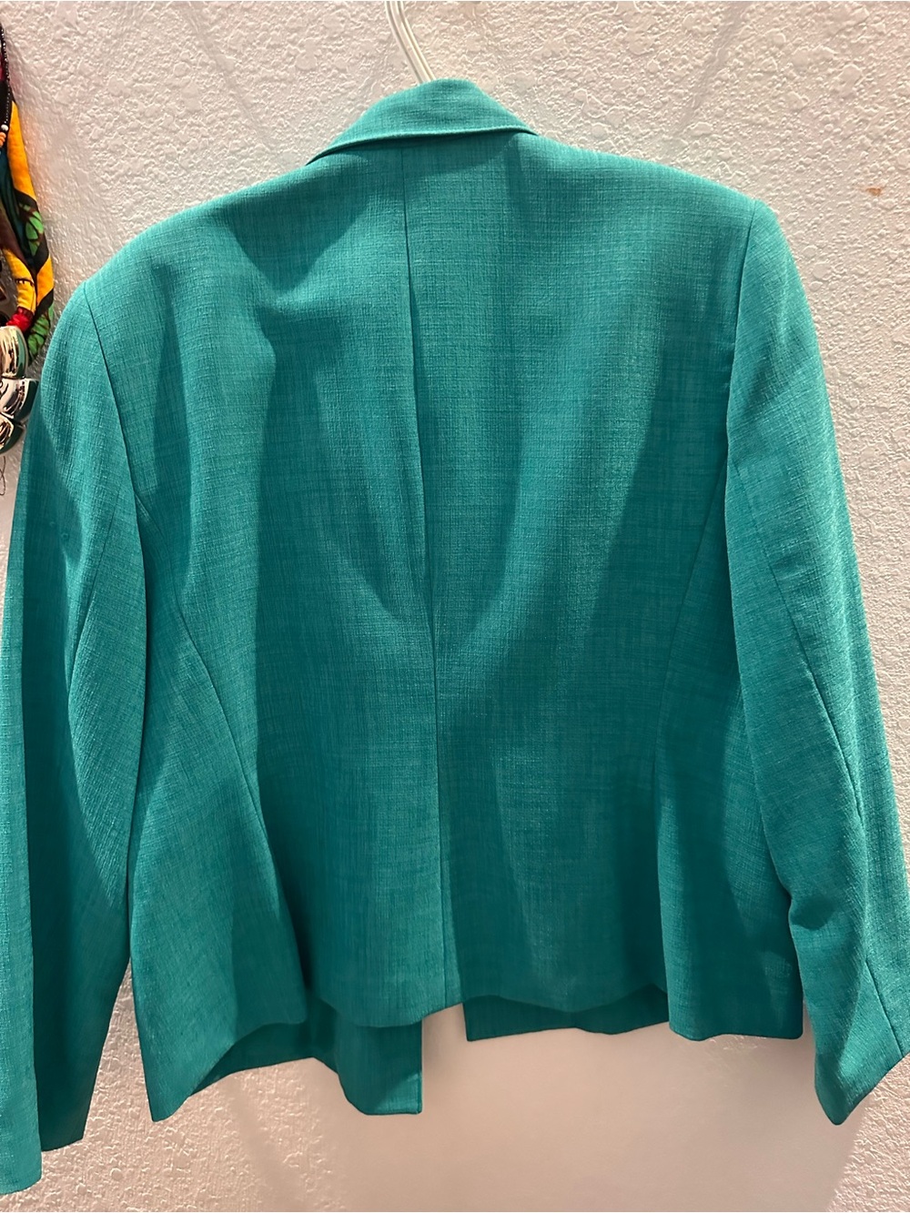 Le Suit Teal Green Women's Blazer Jacket